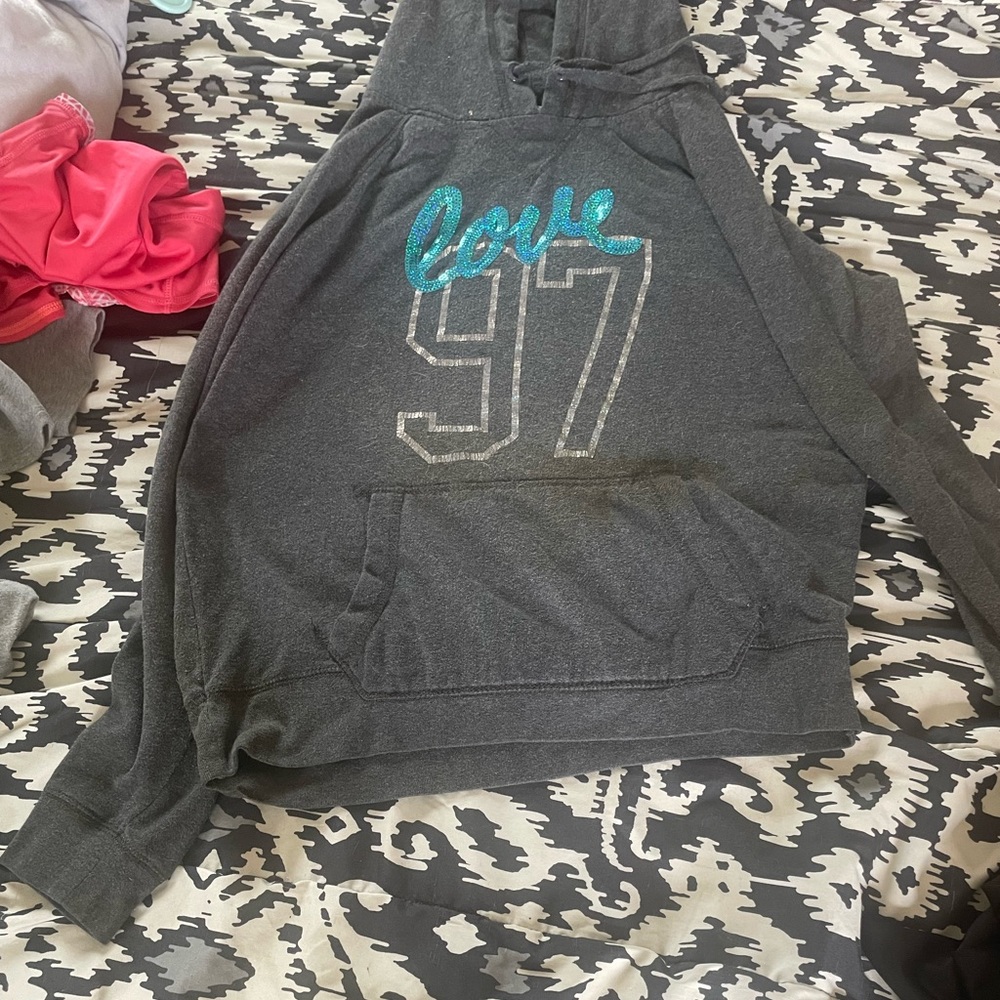 Grey hoodie
